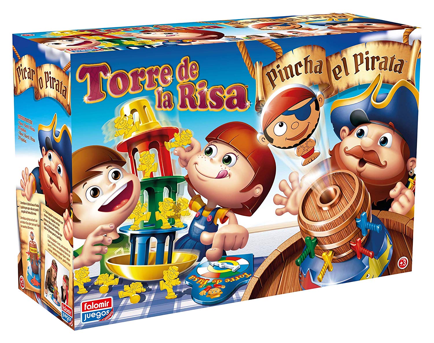 PINCHA PIRATA + TORRE DE LA RISA 7777 - N7923