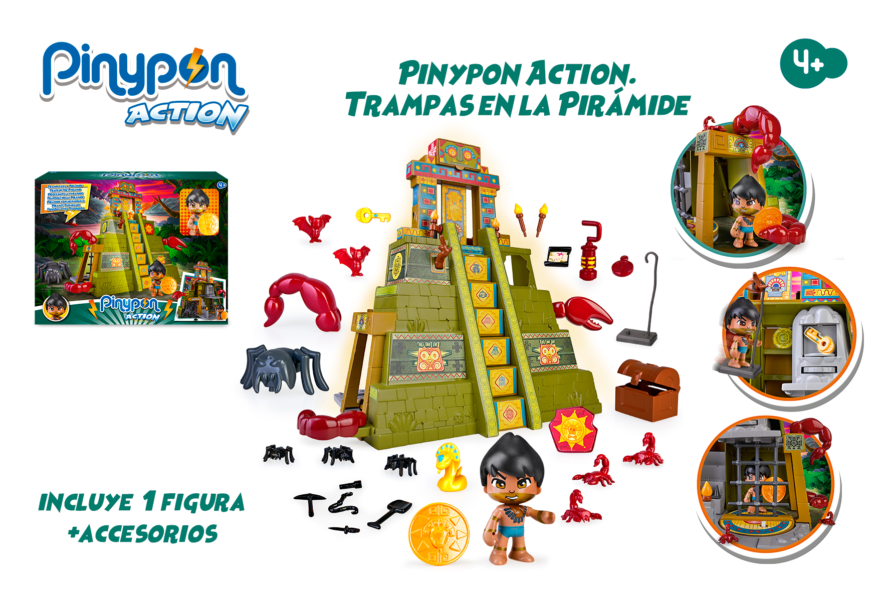 PINYPON ACTION TRAMPAS EN LA PIRAMIDE 17053 - V24422
