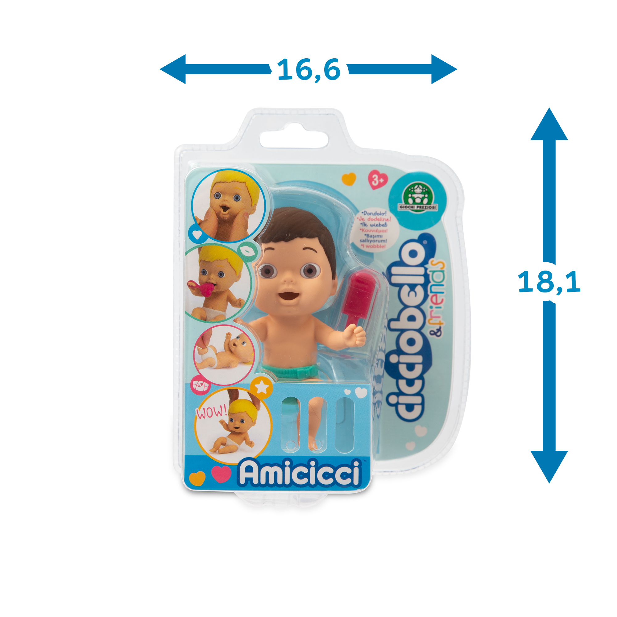 AMICICCI MINI DOLLS 11 CM CC002A00