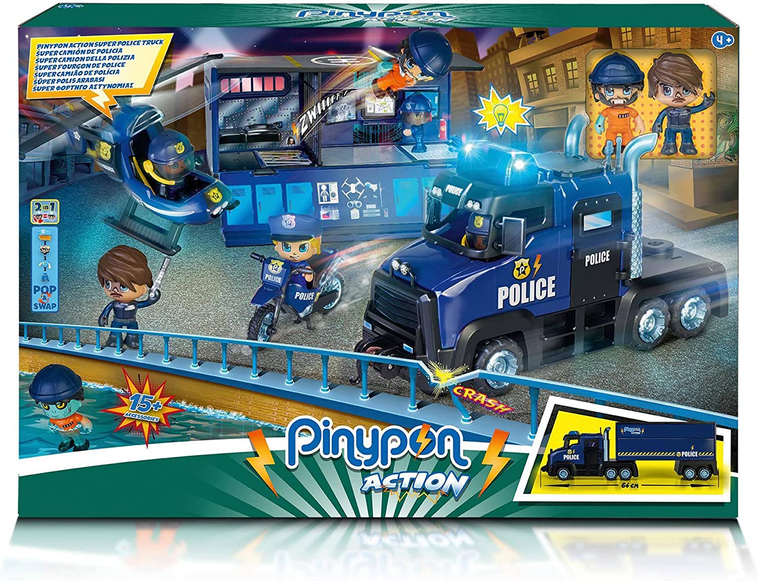 PINYPON ACTION SUPER CAMION DE POLICIA 700017344 - N63022