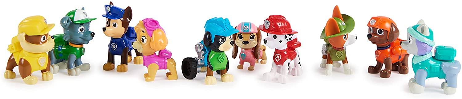 PACK 10 FIGURAS PATRULLA CANINA 6065255