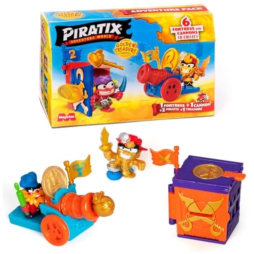 PIRATIX GOLDEN TREASURE ADVENTURE PACK 2X6 PPX1D226IN00