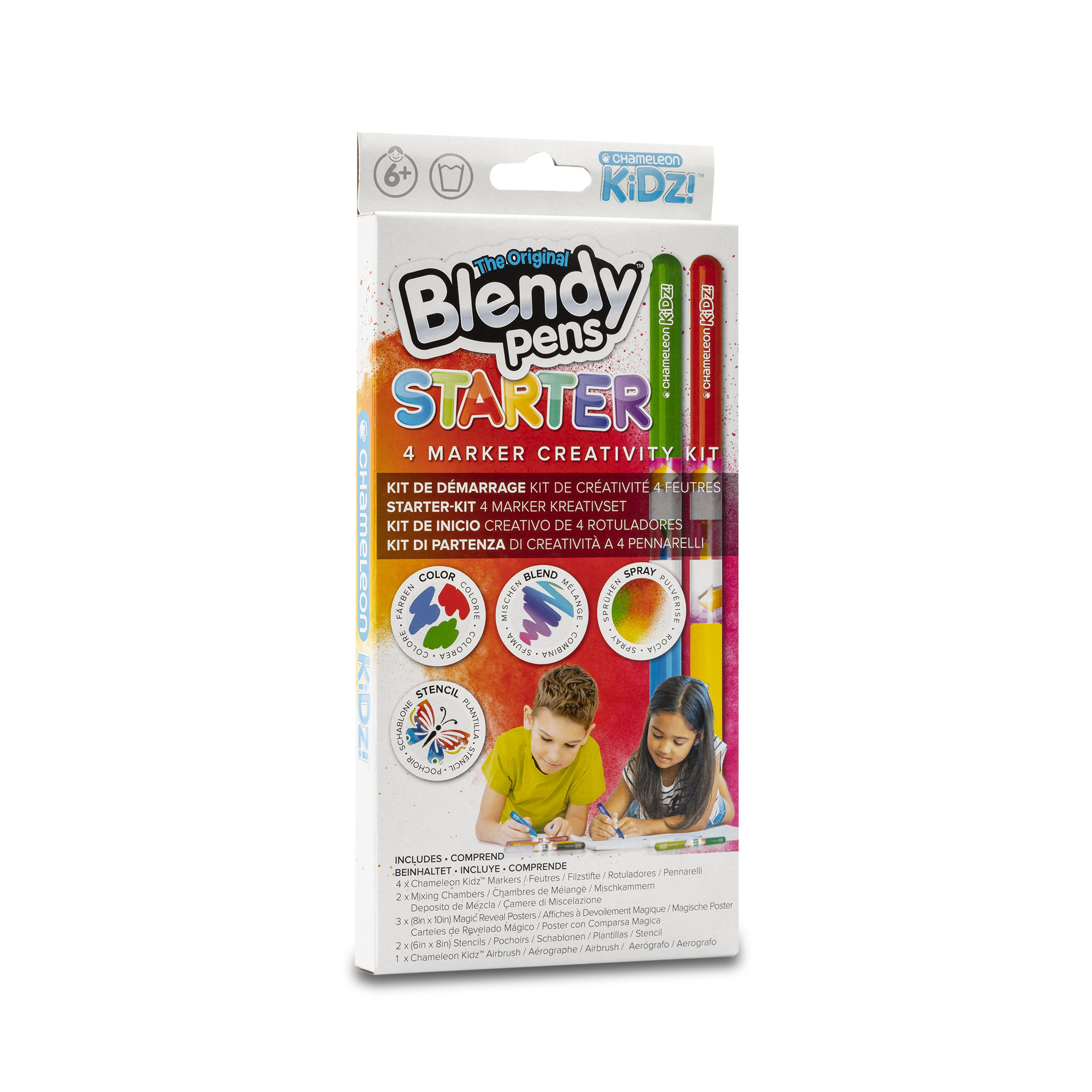 BLENDY PENS KIT INICIO CREATIVO CON 4 ROTULADORES BLD00111