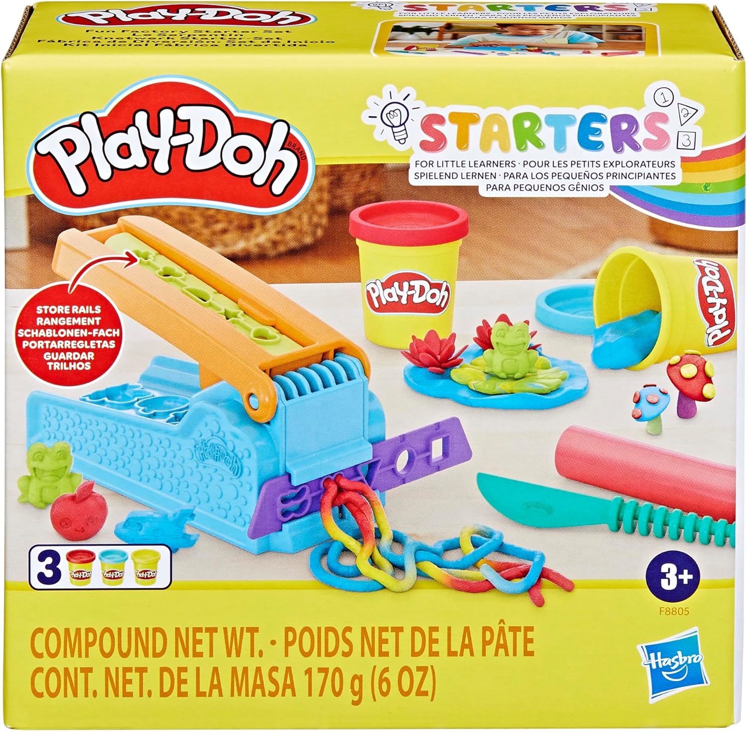 PLAY DOH FABRICA DE DIVERSION SET DE INICIO F8805