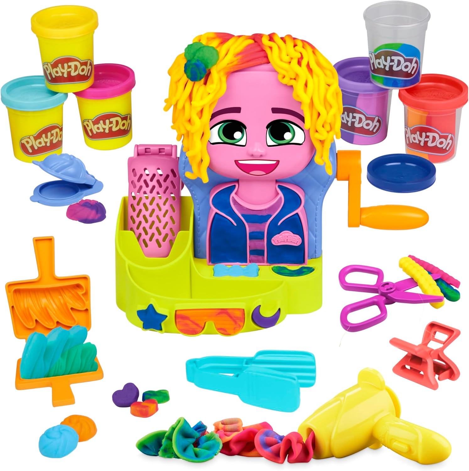 PLAY DOH JUEGO PELUQUERIA CON ESTILO F8807