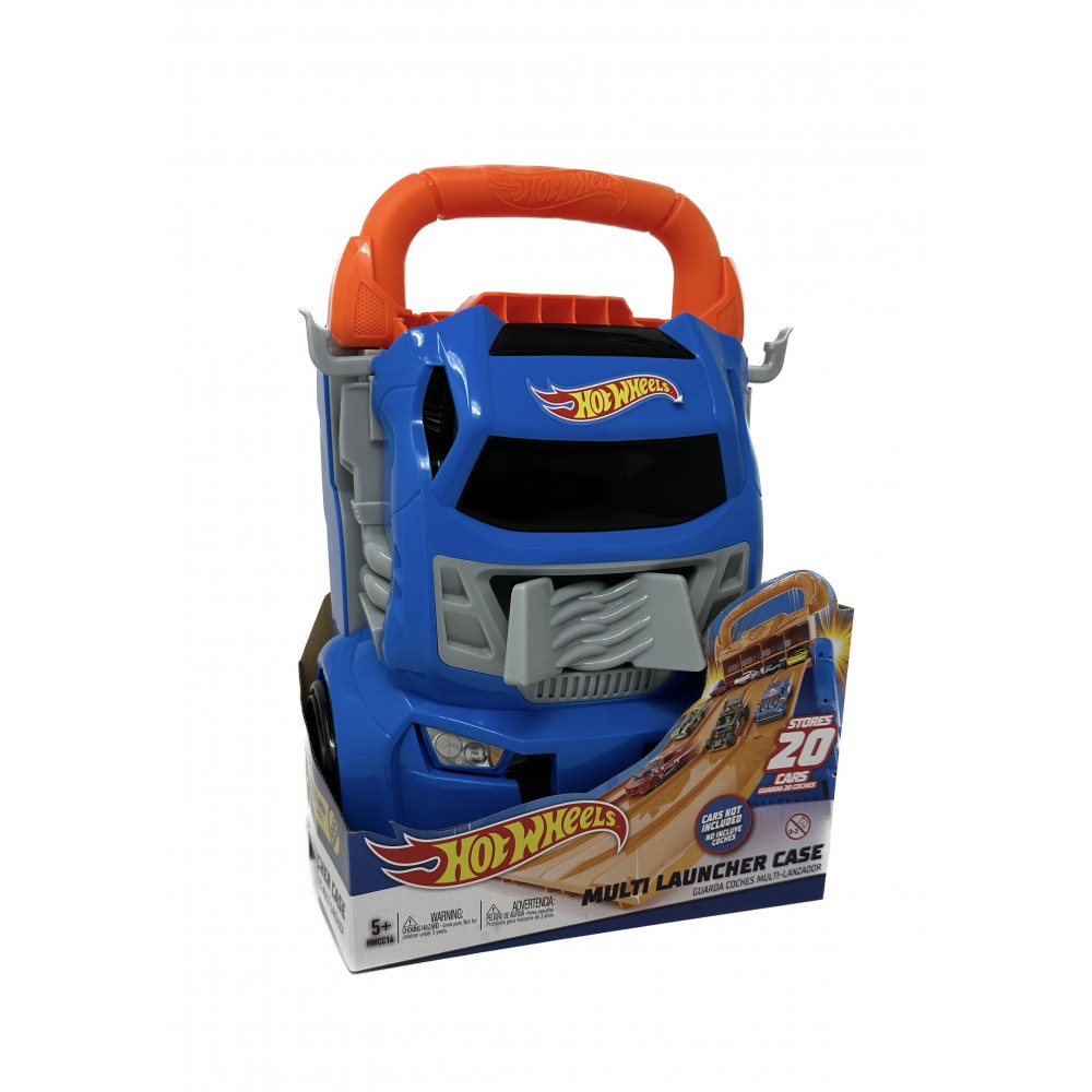 GUARDACOCHES/LANZADOR HOT WHEELS 2 EN 1 04623