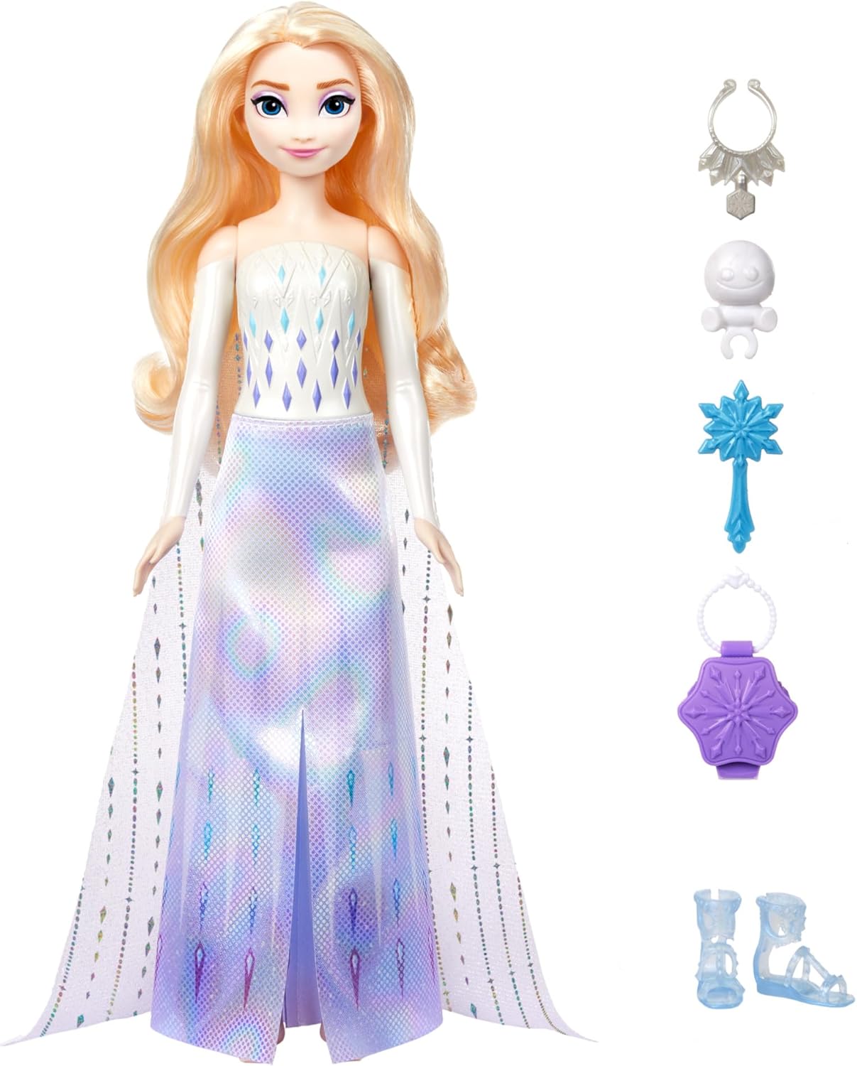 MUÑECA FROZEN ELSA SPIN Y REVEAL HTG25