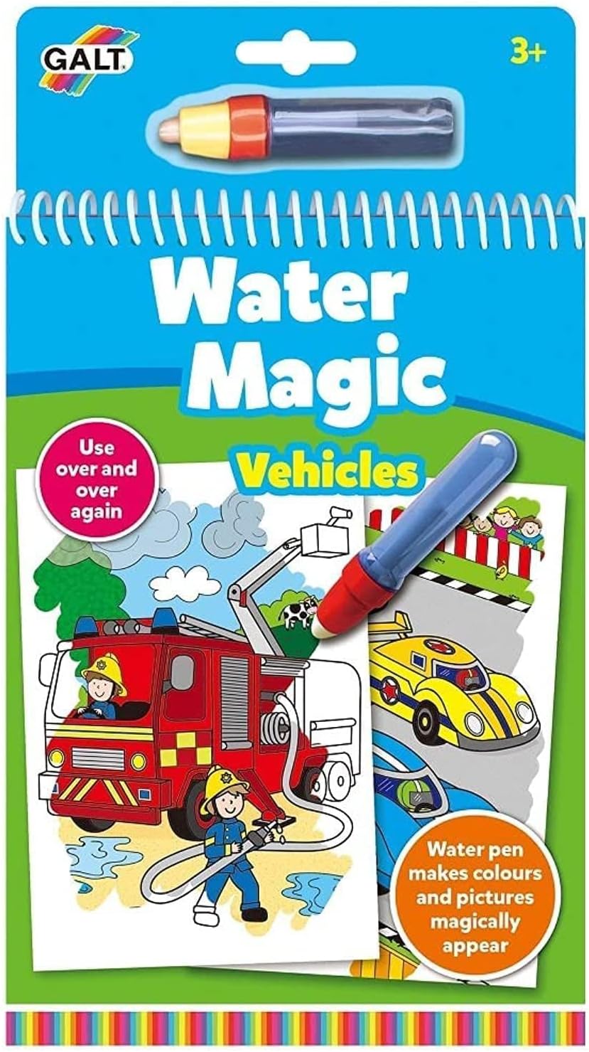 LIBRETA DE AGUA MAGICA - VEHICULOS 1004933