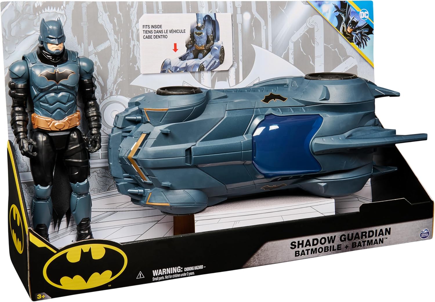 FIGURA BATMAN 30CM Y BATMOVIL 6070521 - N77724