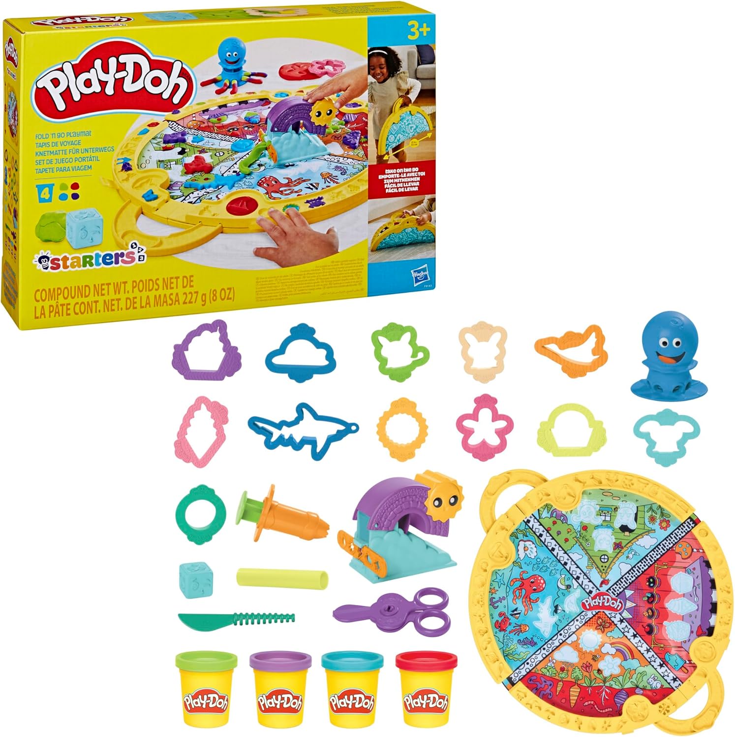 PLAY DOH SET DE JUEGO PORTATIL F9143