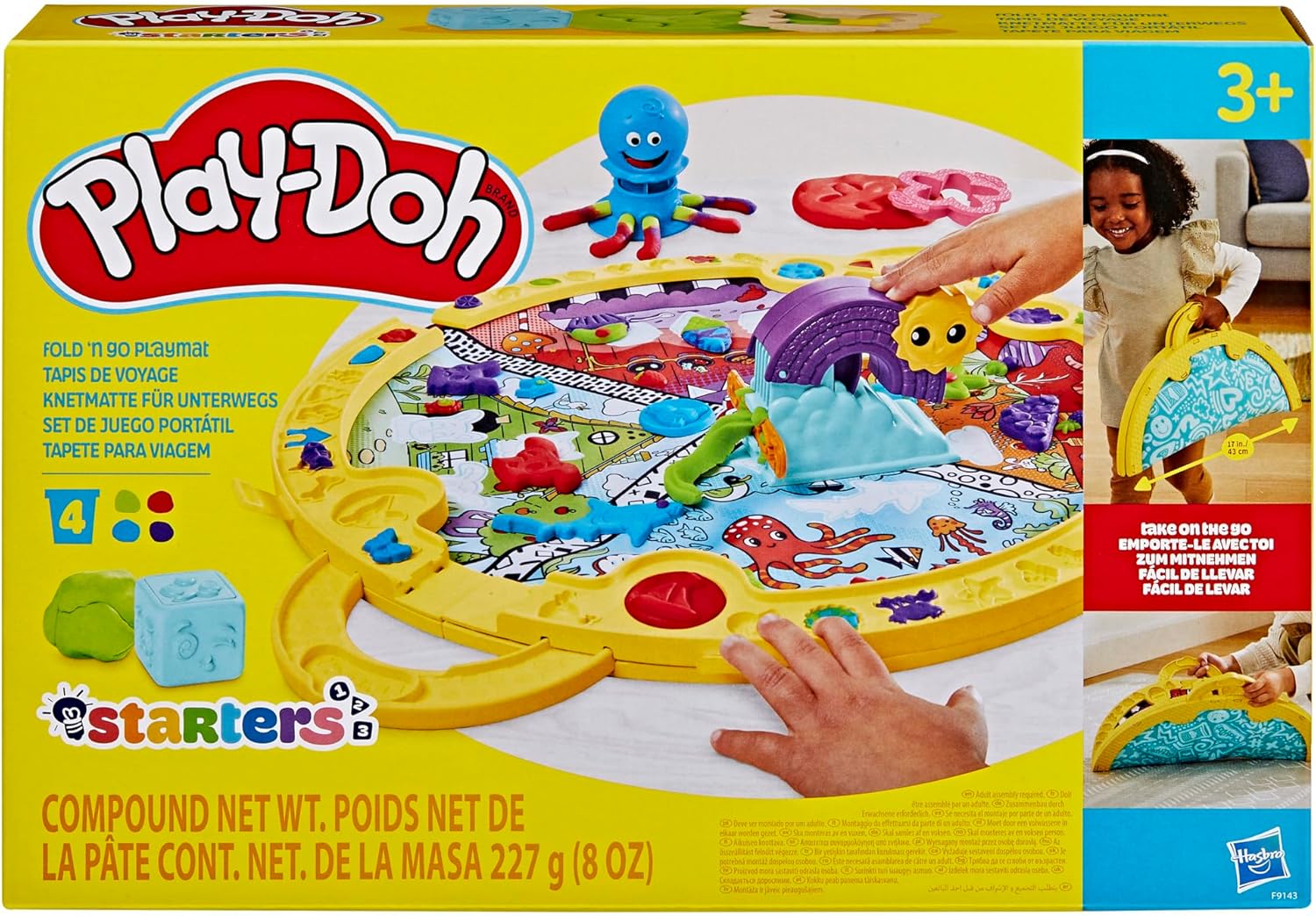 PLAY DOH SET DE JUEGO PORTATIL F9143