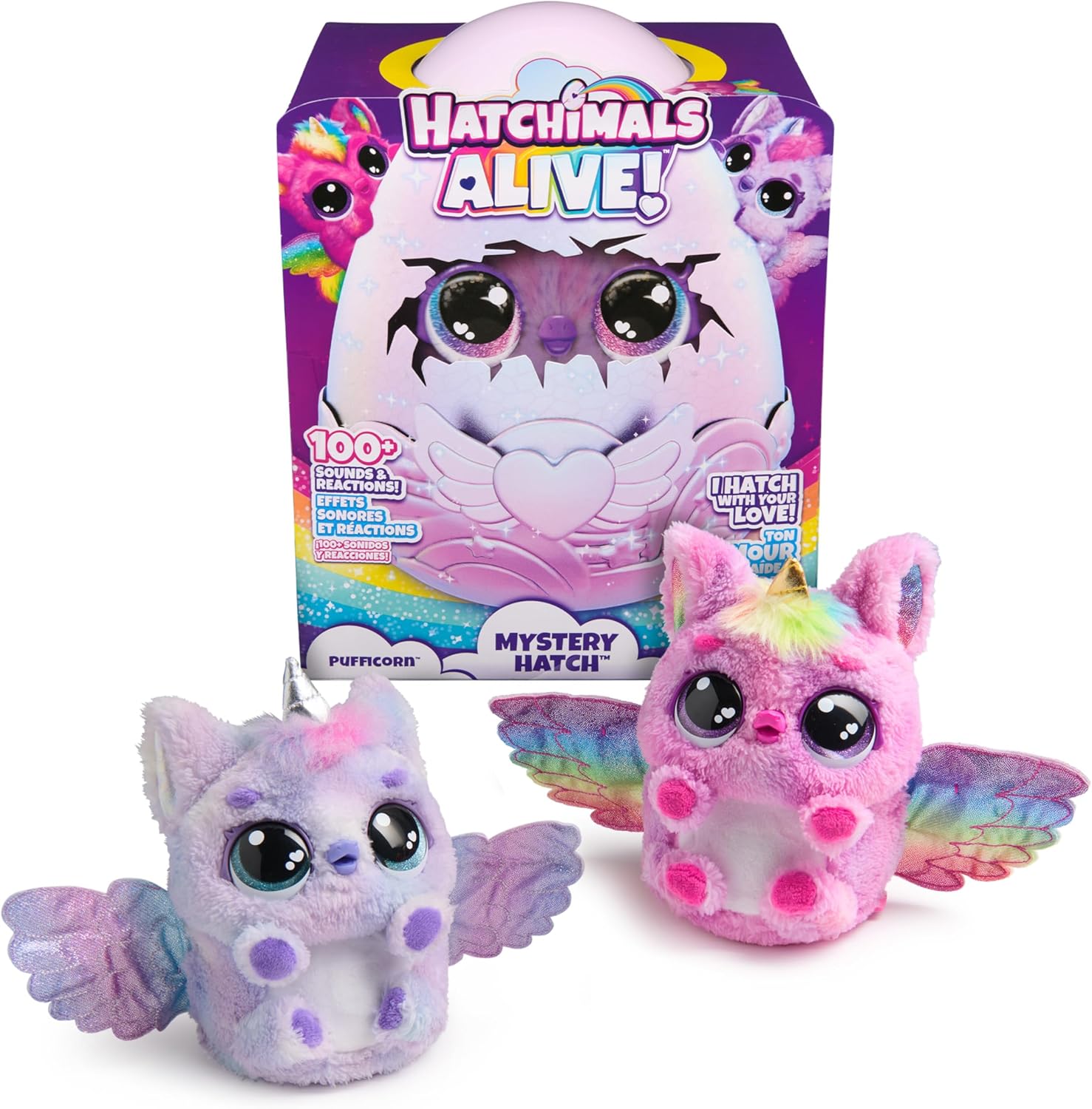 HATCHIMALS HUEVO PUFFICORN 6069132 - N79724