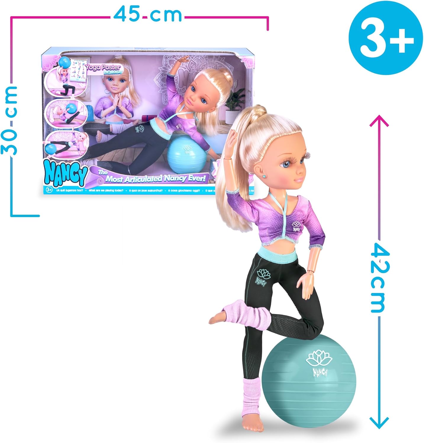 NANCY MUÑECA YOGA CLASS NAC76000 - N66524