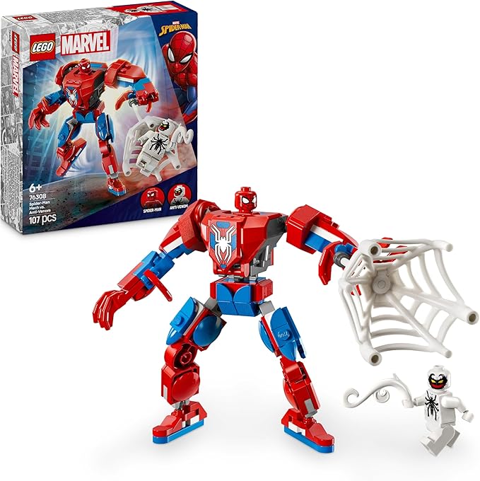 ARMADURA ROBOTICA SPIDER-MAN VS ANTI-VENOM 76308