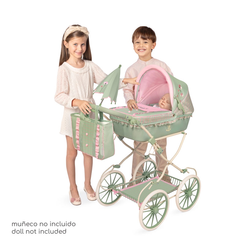 COCHE MUÑECA PLEGABLE CON SOMBRILLA 81068
