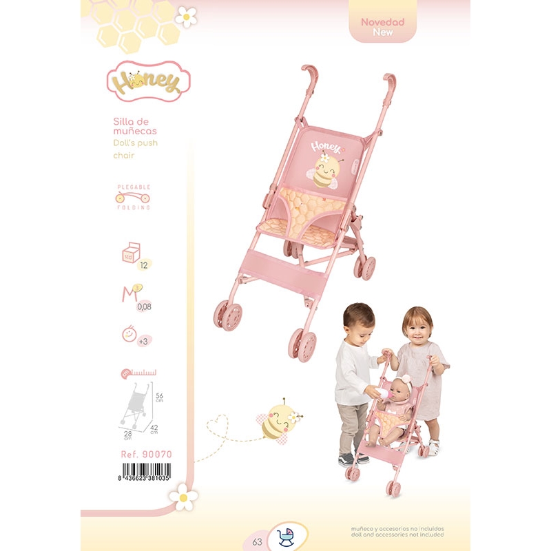 SILLA MUÑECA PLEGABLE 90070