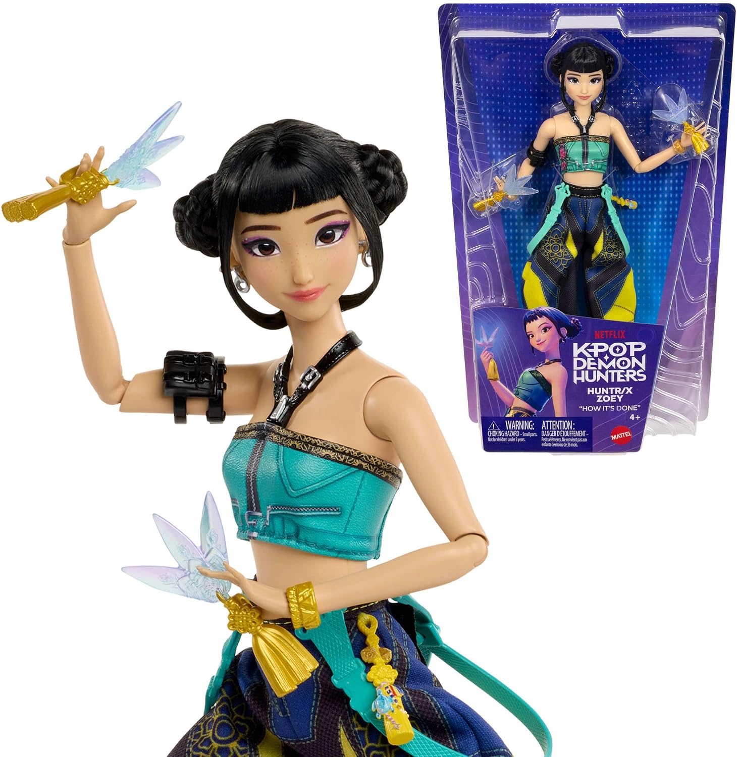 MUÑECA K-POP 30CM GUERRERAS ZOEY JRN37