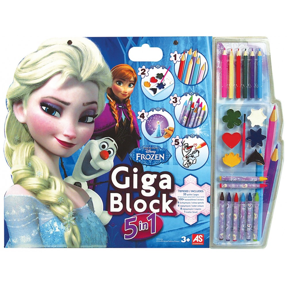 GIGA BLOCK FROZEN 5 EN 1 21803 - N72721