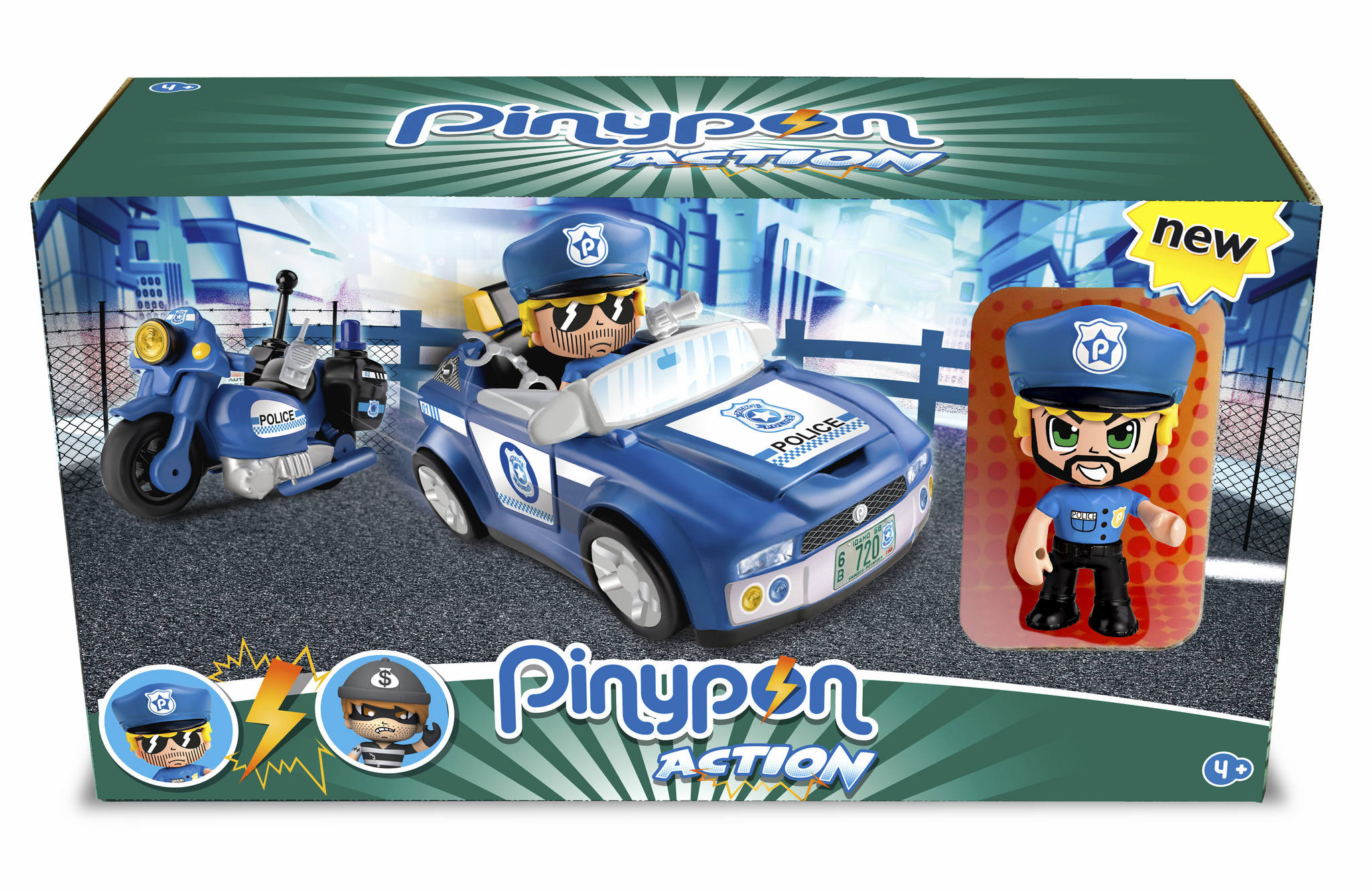 PINYPON ACTION SUPER POLICE ACTION VEHIC.14495 - N39120
